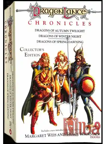 Dragonlance, una din cele mai îndrăgite serii de romane fantastice, cu ilustrații de inegalabilul Larry Elmore. Dragonlance, una din cele mai îndrăgite serii de romane fantastice, cu ilustrații de inegalabilul Larry Elmore.