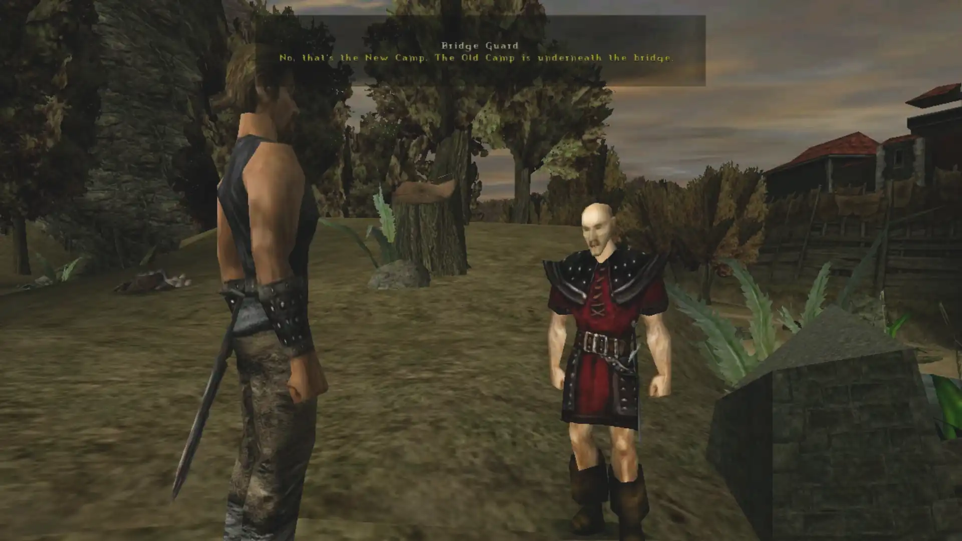 Unul dintre paznicii mai amabili. Unul dintre paznicii mai amabili.