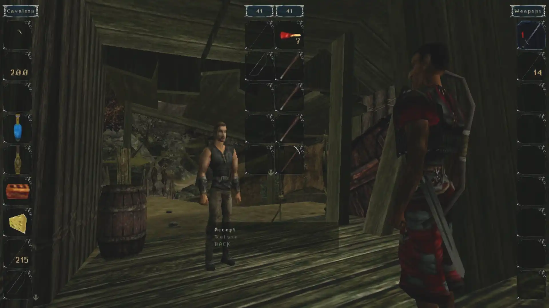 Eu îți dau niște bețe și un copan, iar tu îmi dai un arc și săgeți. S-a făcut? Eu îți dau niște bețe și un copan, iar tu îmi dai un arc și săgeți. S-a făcut?